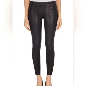 J Brand leather skinny pants size 31